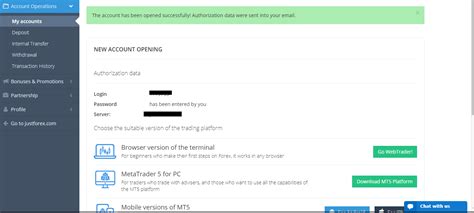 login justmarket|justforex ndd account.